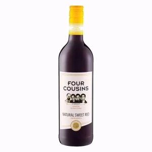 Four Cousins Natural Sweet Red Wine 750Ml 600