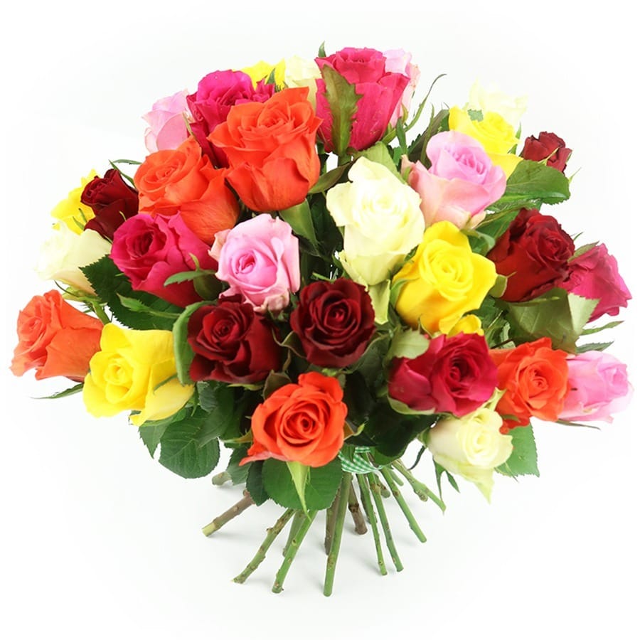 Mixed Roses Bouquet Midas Flowers Delivery Kenya