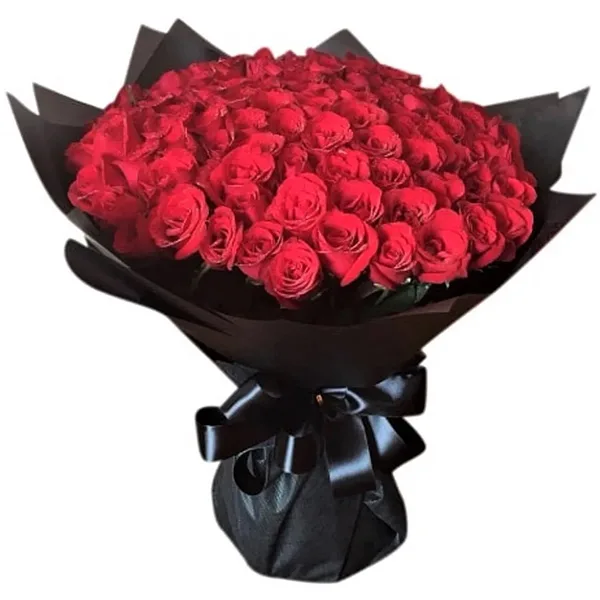 Valentine Red Bouquet (60 Stems of Roses)