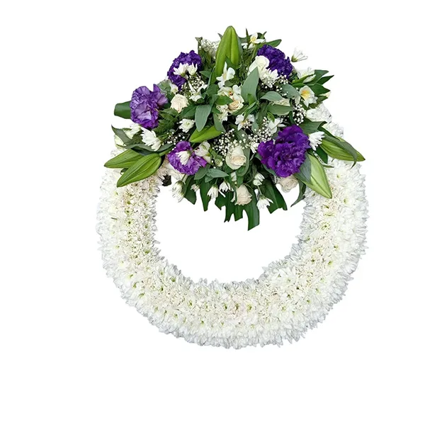Angel Round Wreath