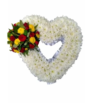 Sunset Heart Wreath 600