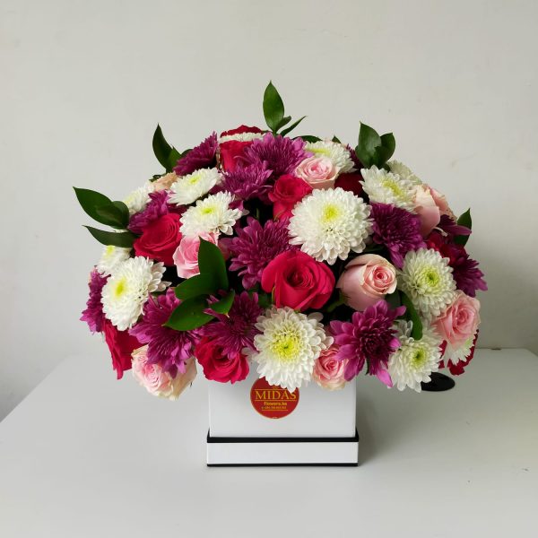 Buy a Bespoke Flower Box for a Happy Occasion - Midas Royal Box