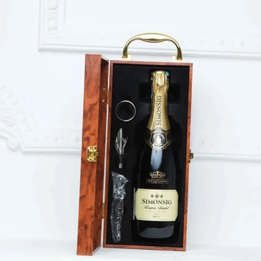 Antique Wooden Wine Box 600