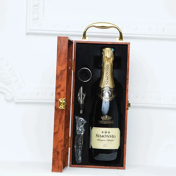 Antique Wooden Wine Box