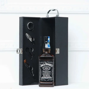 Classic Single Leather Wine Box 600