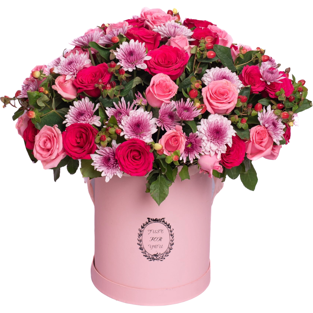Dyna Mom Box Arrangement - Birthday Flowers for Mother