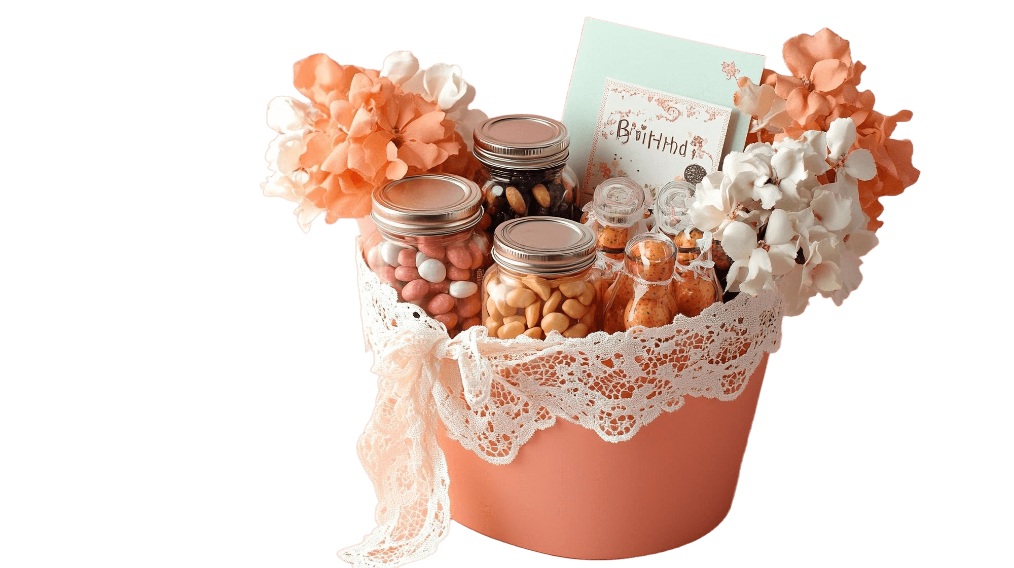 birthday-gift-basket-with-candy-flowers